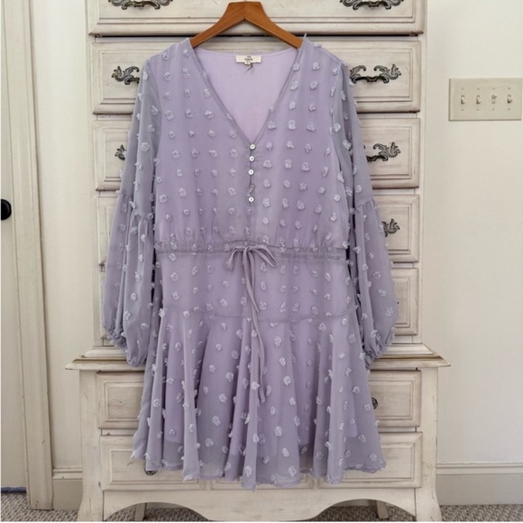 Vici Lavender Pom Pom Fairy Dress - Picture 2 of 5
